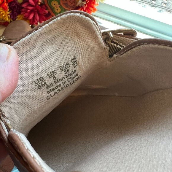 Dr. Scholl's Womens Classic Clog Platform 70's Vibes Mules 8US Brown - Picture 7 of 11